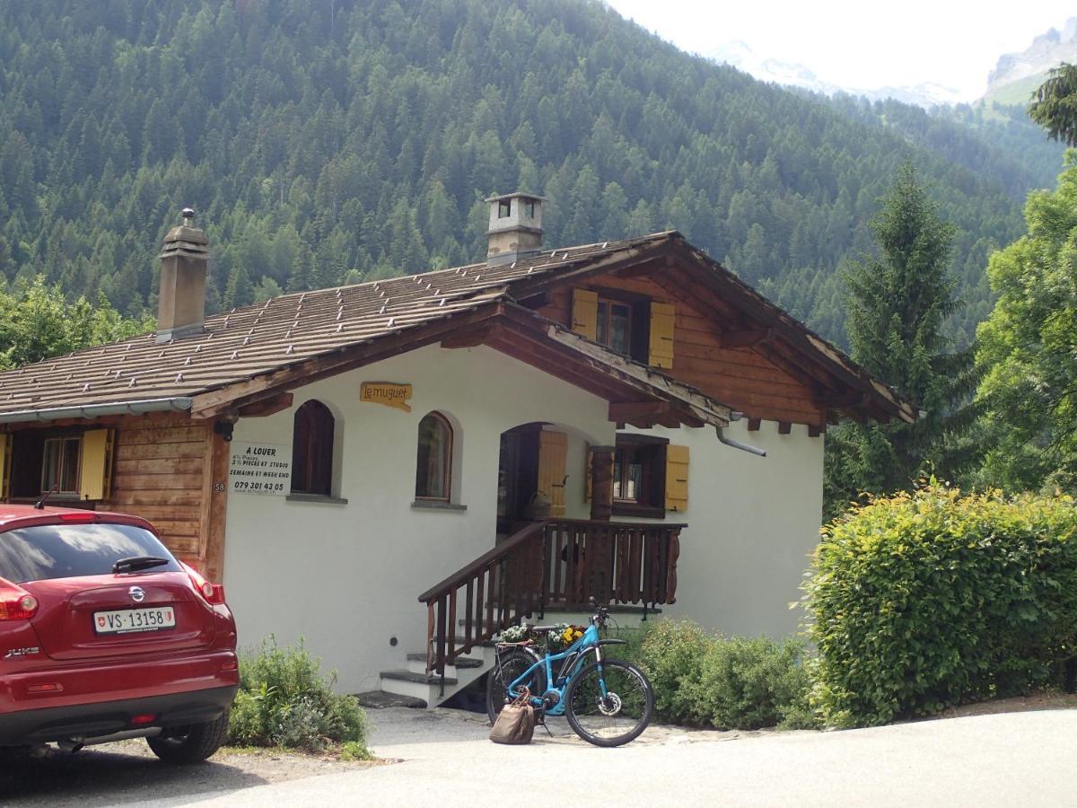 Chalet Le Muguet Villa Ovronnaz Exterior photo